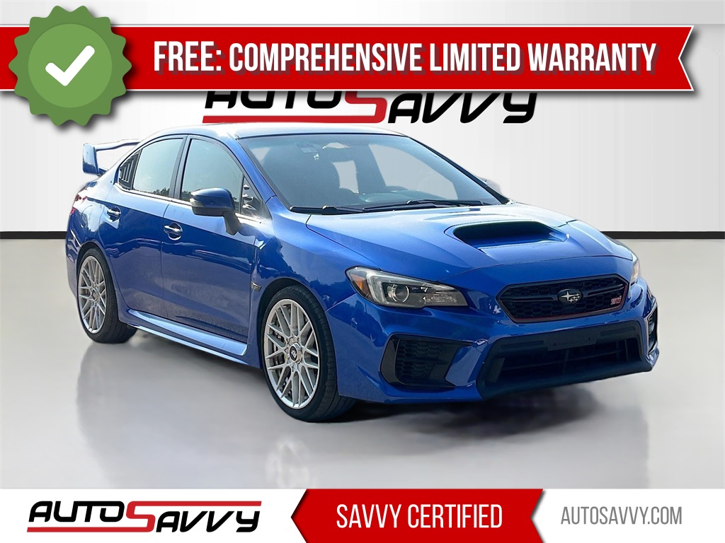 2021 Subaru WRX STi Blue at AutoSavvy Houston Southwest