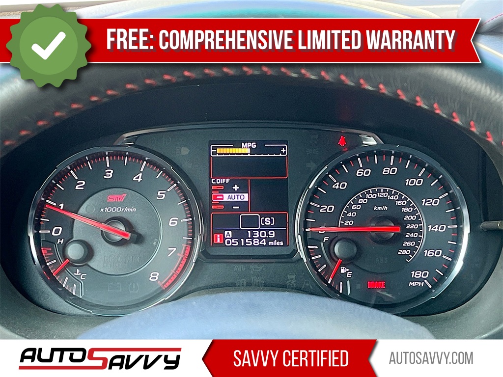 2021 Subaru WRX STi Blue at AutoSavvy Houston Southwest