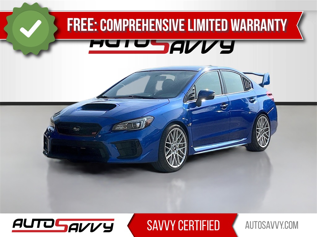 2021 Subaru WRX STi Blue at AutoSavvy Houston Southwest
