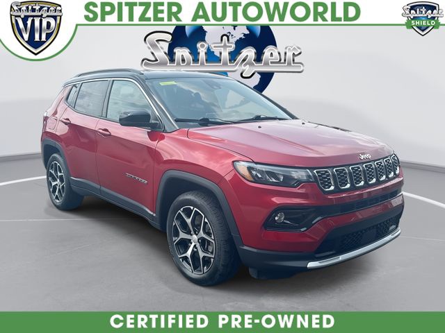 Red Hot Pearlcoat 2024 Jeep Compass SUV / Crossover Four-Wheel Drive 8-Speed Automatic