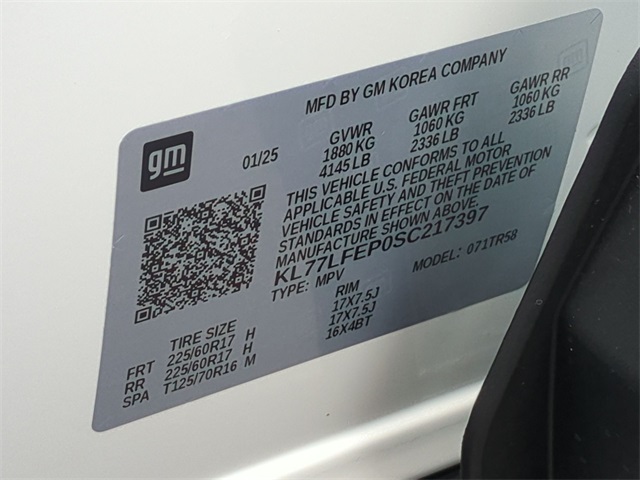 2025 Chevrolet Trax LS for sale at PATRIOT CHEVROLET OF LIMERICK