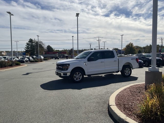White 2025 Ford F-150 Pickup Truck Four-Wheel Drive Automatic