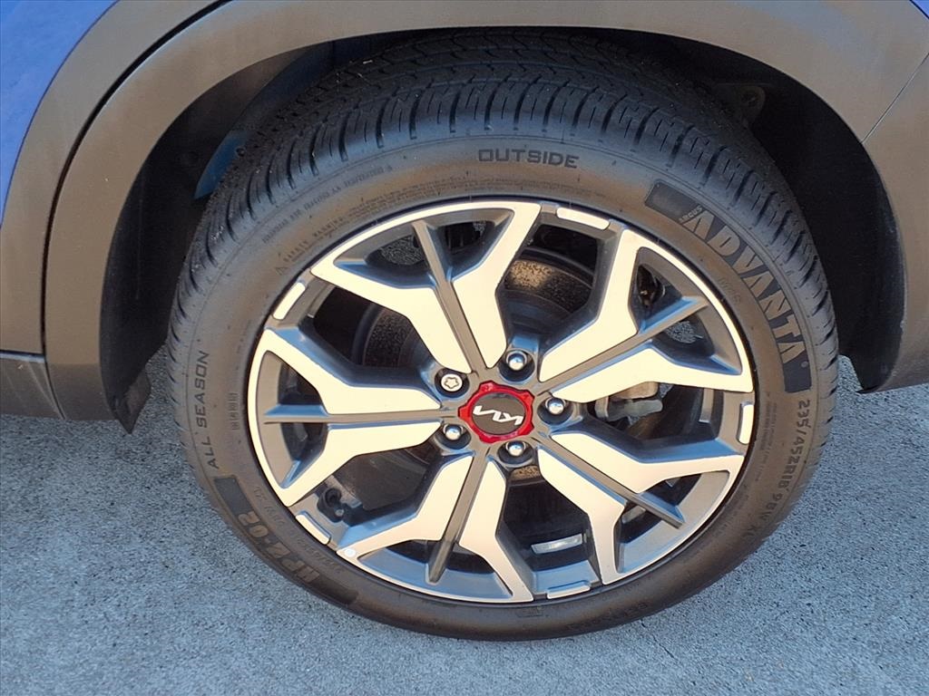 2022 Kia Seltos SX Blue at DeMontrond Ford