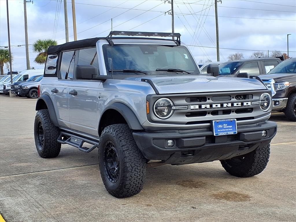 2021 Ford Bronco Big Bend Silver at Classic Chevrolet Galveston