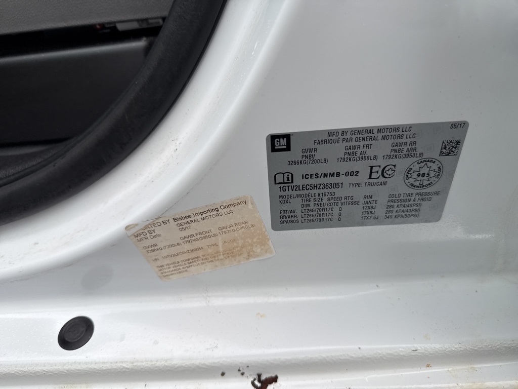 2017 GMC Sierra 1500