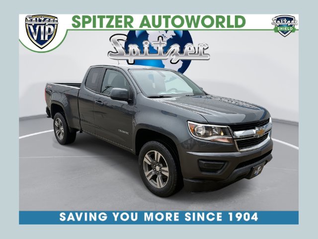 Cyber Gray Metallic 2017 Chevrolet Colorado Pickup Truck Four-Wheel Drive 8-Speed Automatic