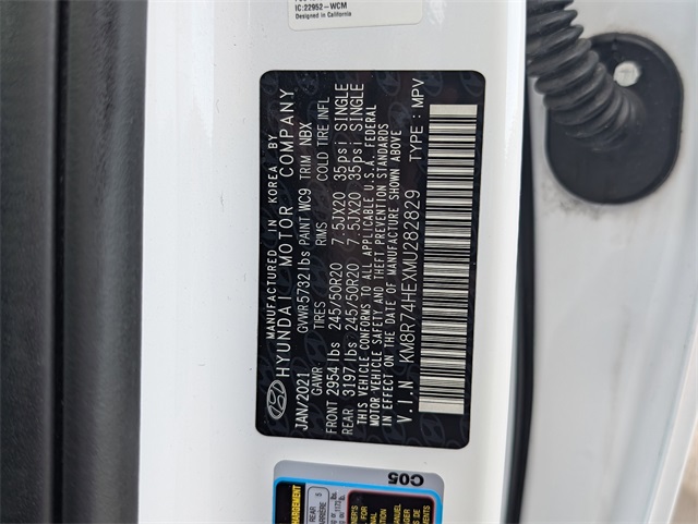 2021 Hyundai Palisade Calligraphy White at Community Toyota