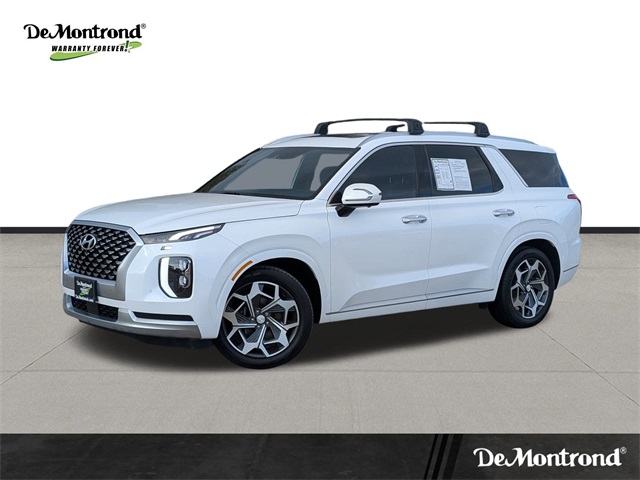 2021 Hyundai Palisade Calligraphy White at Community Toyota