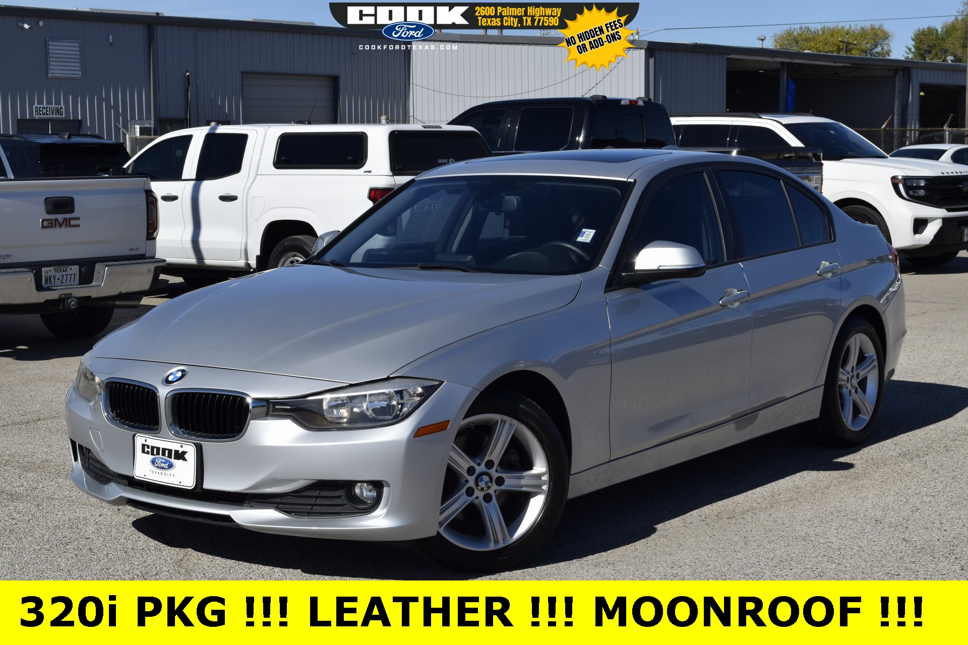 2015 BMW 3 Series 320i Silver at Westside Lexus