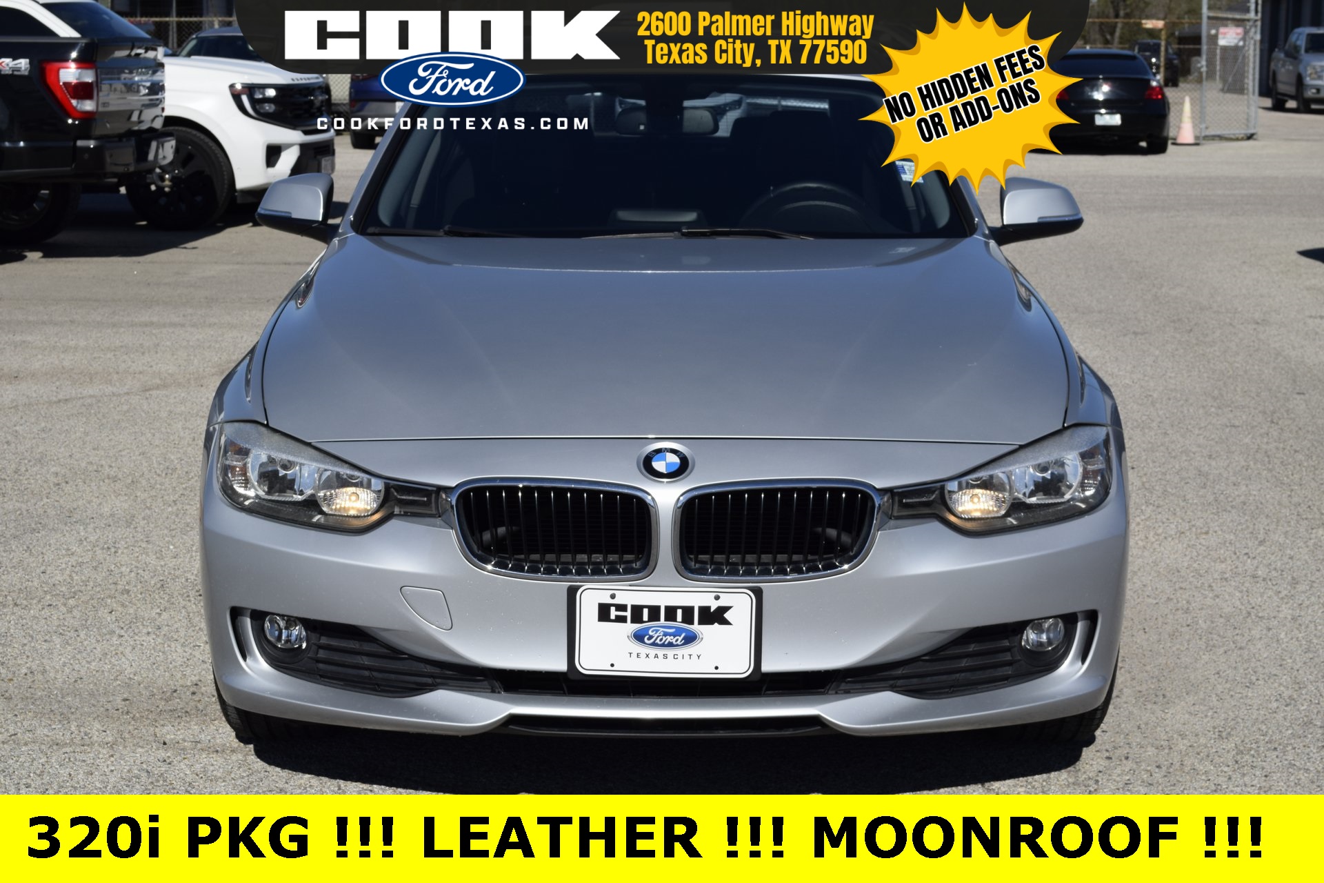 2015 BMW 3 Series 320i Silver at Westside Lexus