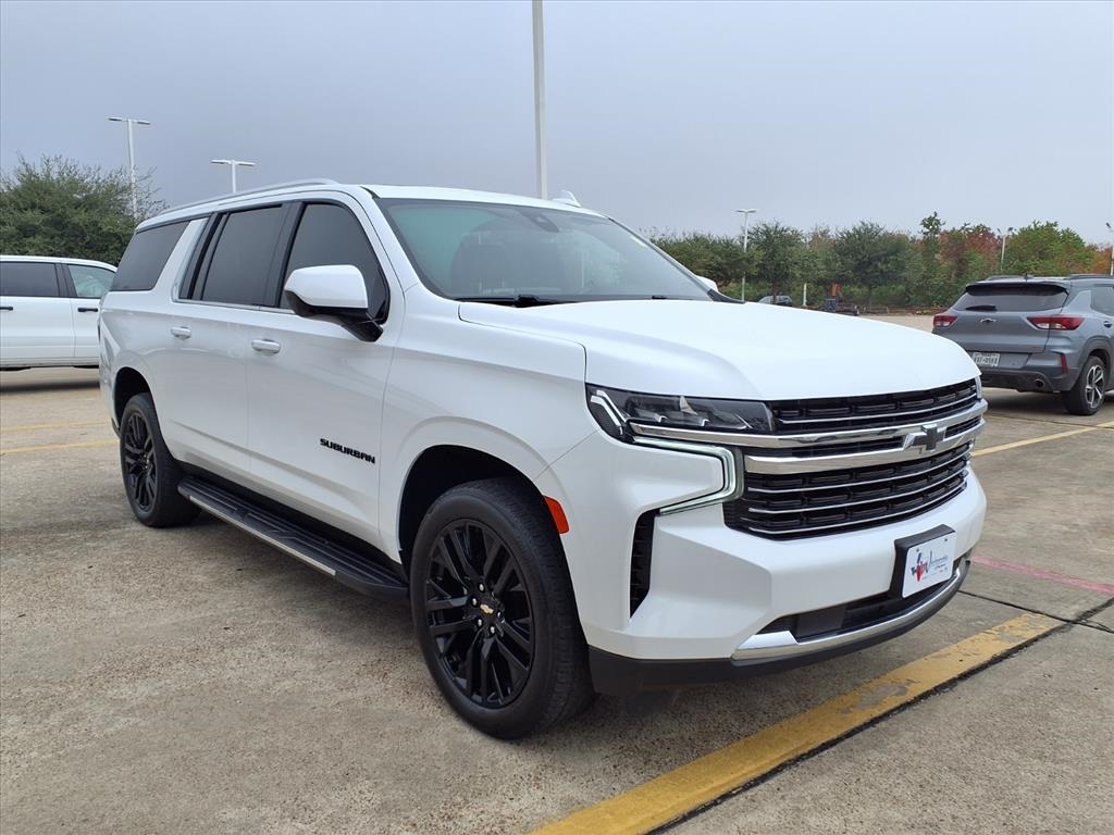 2021 Chevrolet Suburban LT White at Bayway Cadillac Southwest
