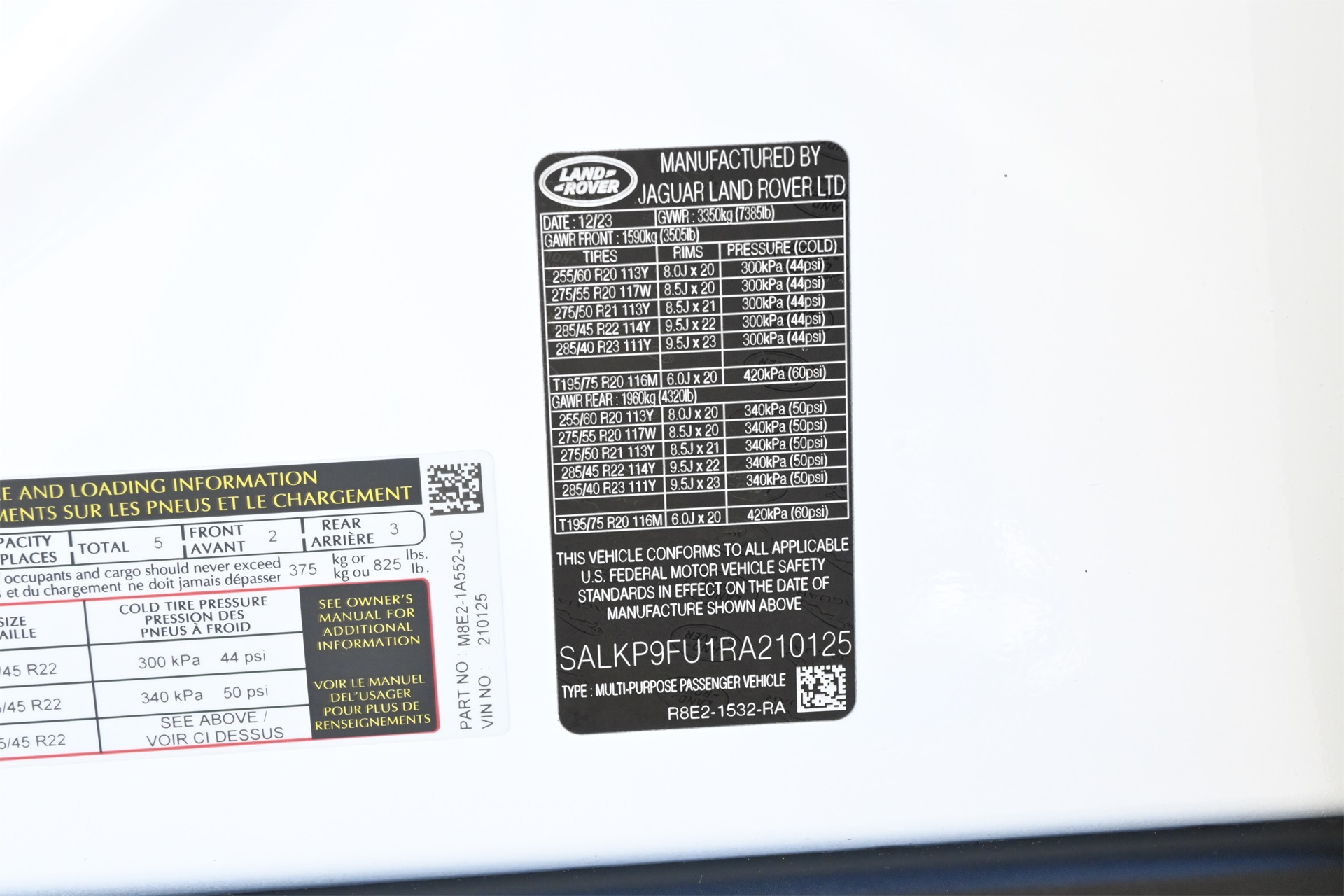 2024 Land Rover Range Rover SE White at Bayway Cadillac Southwest