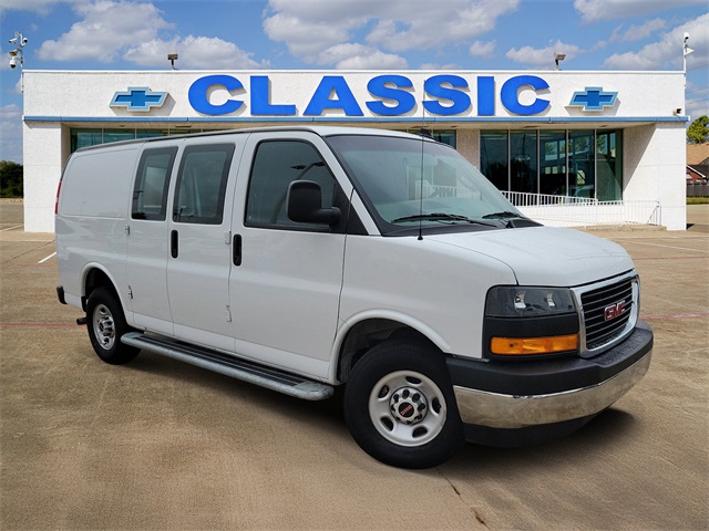 2024 GMC Savana 2500 Work Van White at Wharton Chevrolet GMC