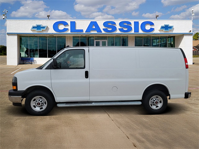 2024 GMC Savana 2500 Work Van White at Wharton Chevrolet GMC