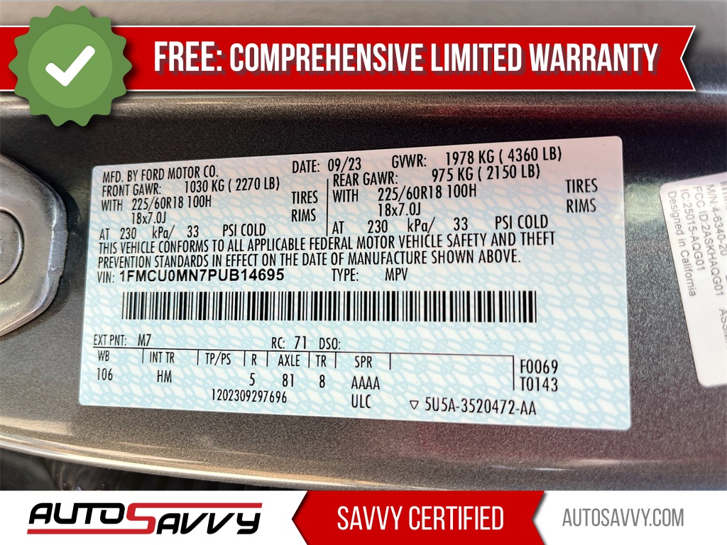 2023 Ford Escape ST-Line Gray at Durrett Motor Company