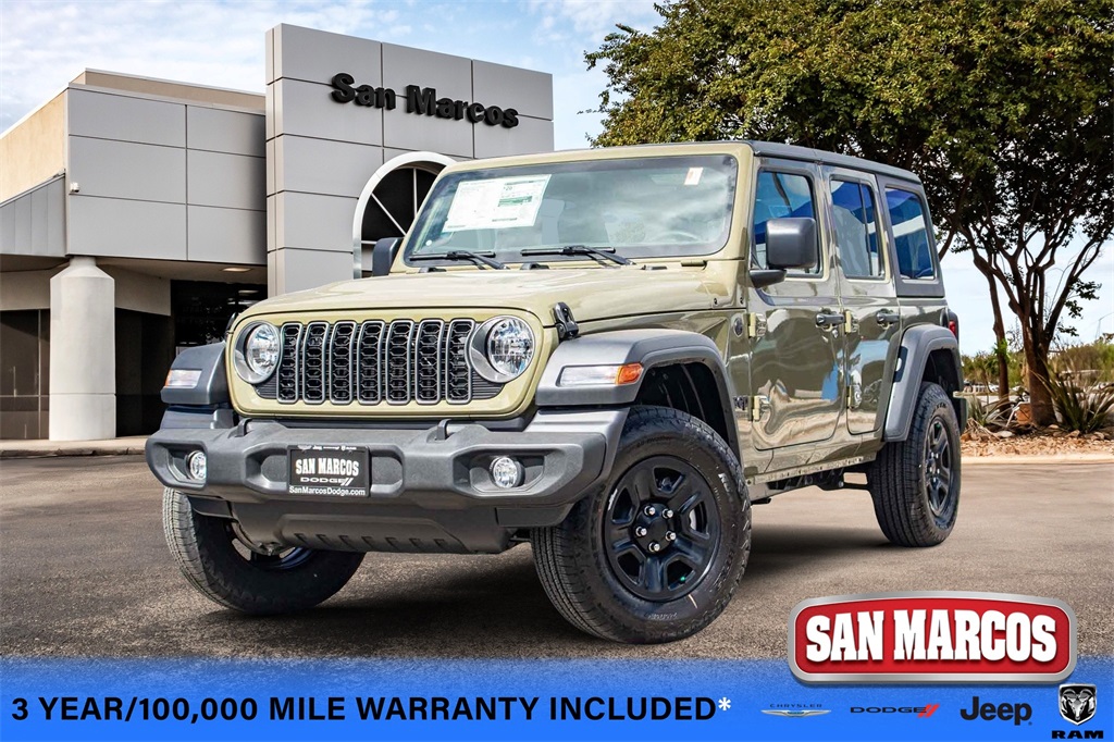 New Car 2025 Jeep Wrangler  Sport For Sale Under $50,000 In San Marcos, Texas