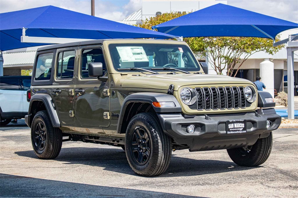New Car 2025 Jeep Wrangler  Sport For Sale Under $50,000 In San Marcos, Texas