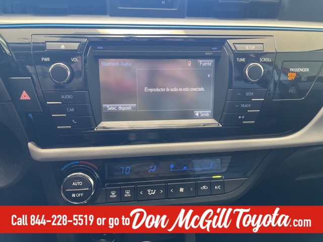 2016 Toyota Corolla LE Gray at DeMontrond Mazda