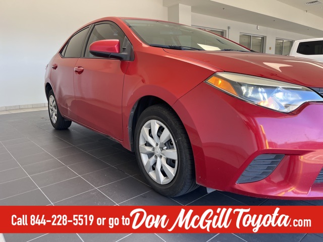 2016 Toyota Corolla LE Gray at DeMontrond Mazda