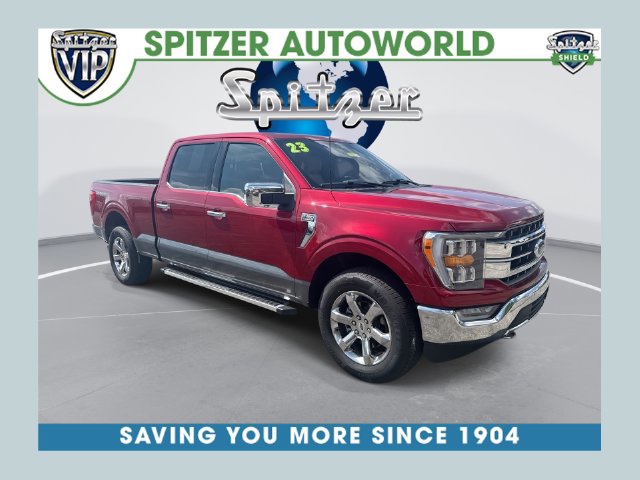 Red 2023 Ford F-150 Pickup Truck Four-Wheel Drive Automatic