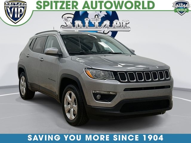 Billet Silver Metallic Clearcoat 2021 Jeep Compass Latitude 4WD SUV / Crossover Four-Wheel Drive 9-Speed Automatic
