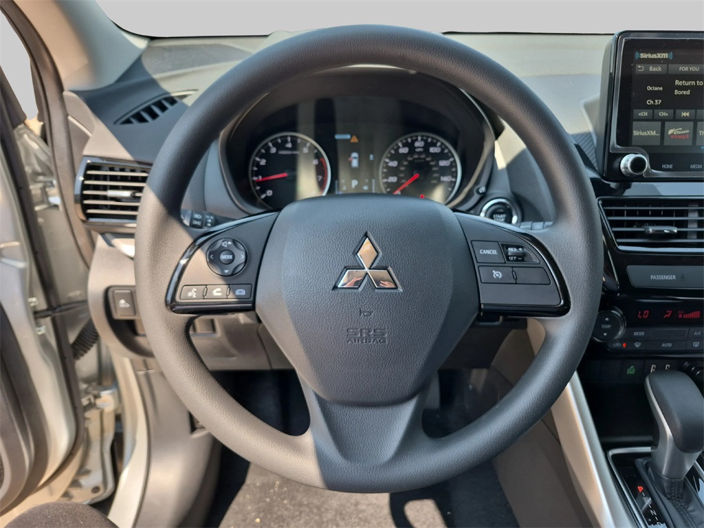 2025 Mitsubishi Eclipse Cross LE Silver at DeMontrond Gulf Freeway