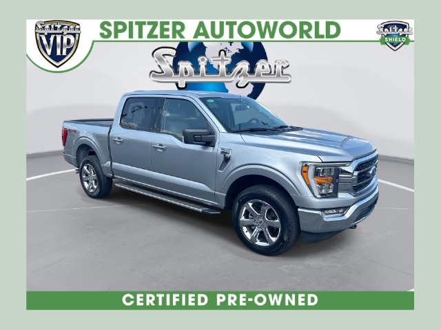 Iconic Silver Metallic 2023 Ford F-150 Pickup Truck Four-Wheel Drive Automatic
