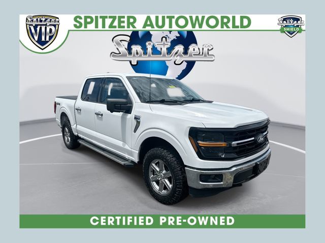 Oxford White 2024 Ford F-150 Pickup Truck Four-Wheel Drive Automatic
