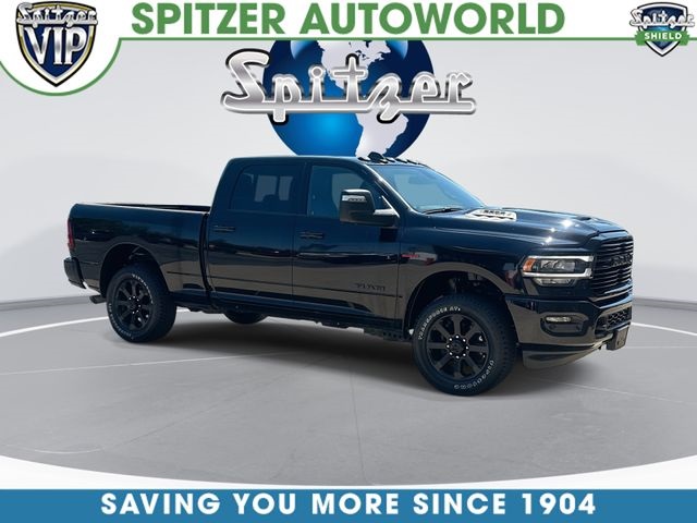 Diamond Black Crystal Pearlcoat 2024 RAM 2500 Pickup Truck Four-Wheel Drive 6-Speed Automatic