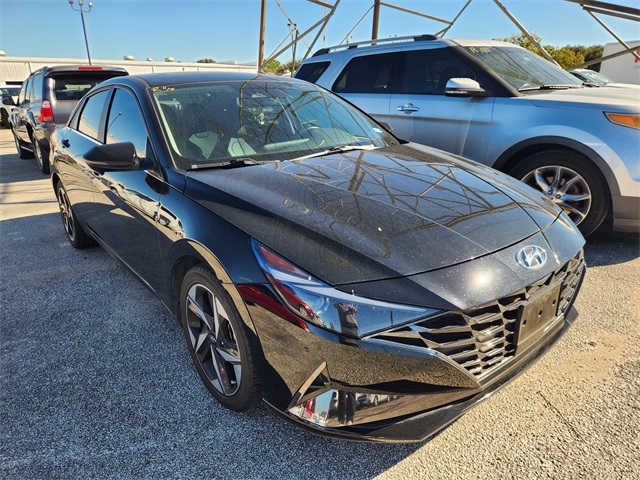 2021 Hyundai Elantra Limited Black at Martin Chrysler Dodge Jeep Ram