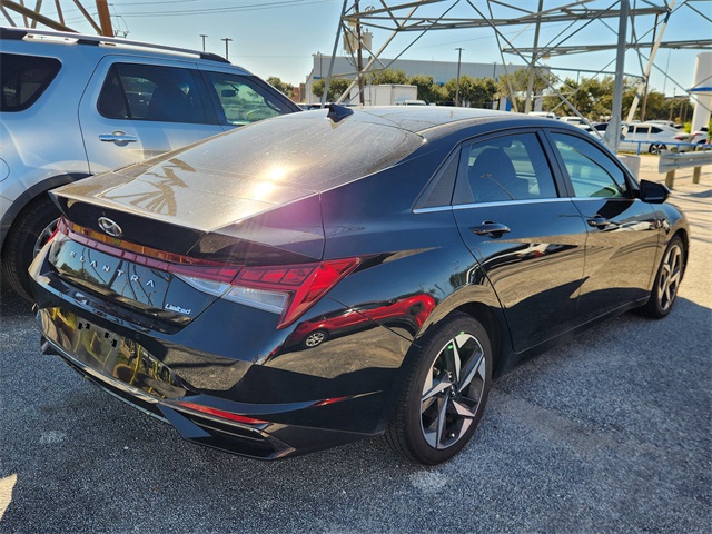2021 Hyundai Elantra Limited Black at Martin Chrysler Dodge Jeep Ram