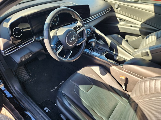 2021 Hyundai Elantra Limited Black at Martin Chrysler Dodge Jeep Ram