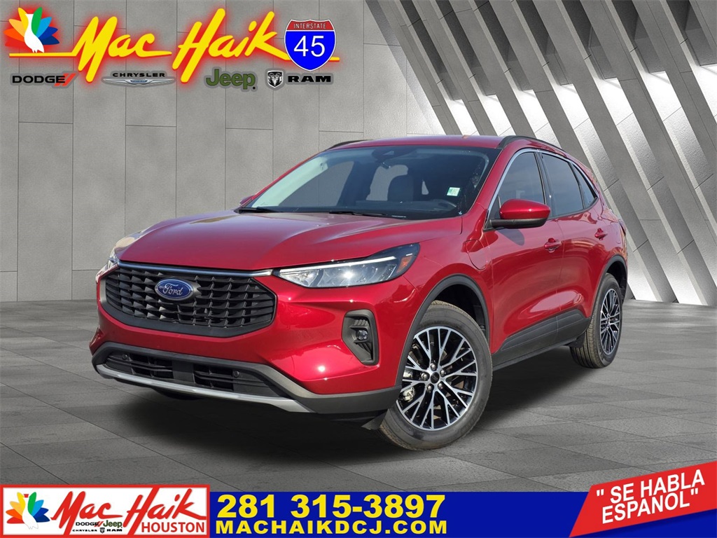 2024 Ford Escape Plug-In Hybrid Base Red at DeMontrond Ford