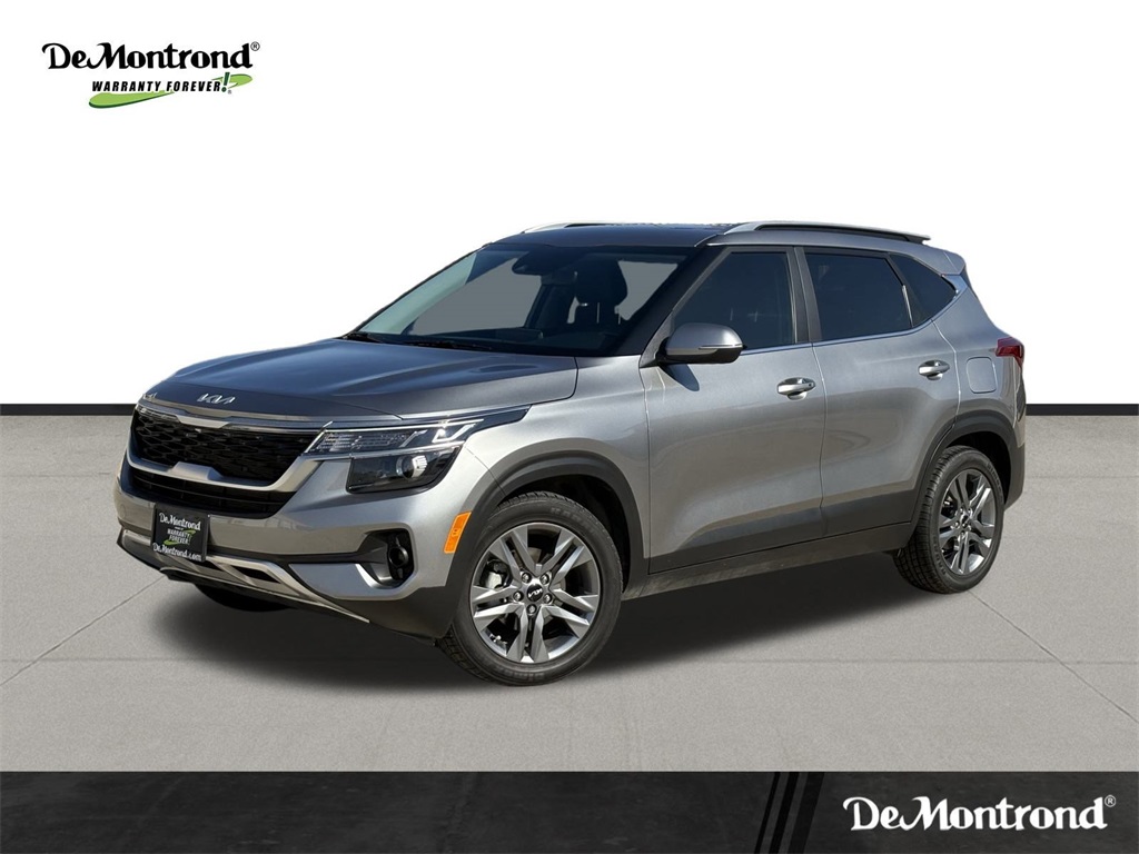 2023 Kia Seltos S Gray at Bayshore Chrysler Jeep Dodge Ram