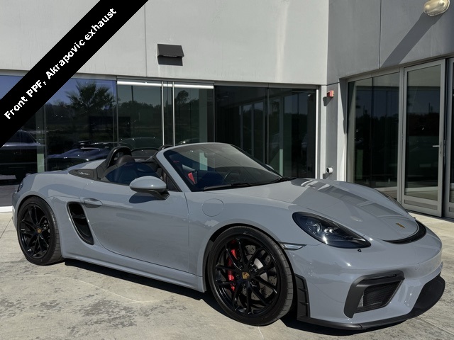 2023 Porsche 718 Boxster Spyder RWD