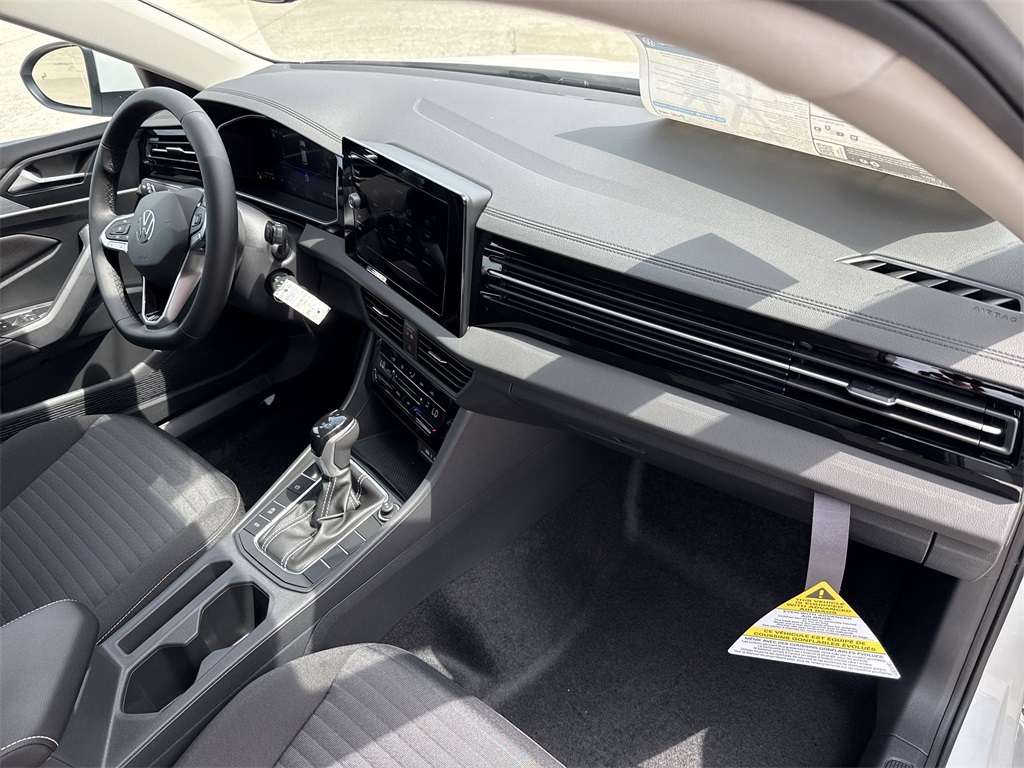 2025 Volkswagen Jetta 1.5T S White at DeMontrond Automotive Group