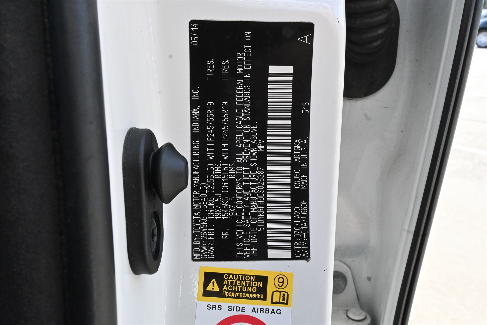 2014 Toyota Highlander Limited Platinum V6  at Westside Lexus