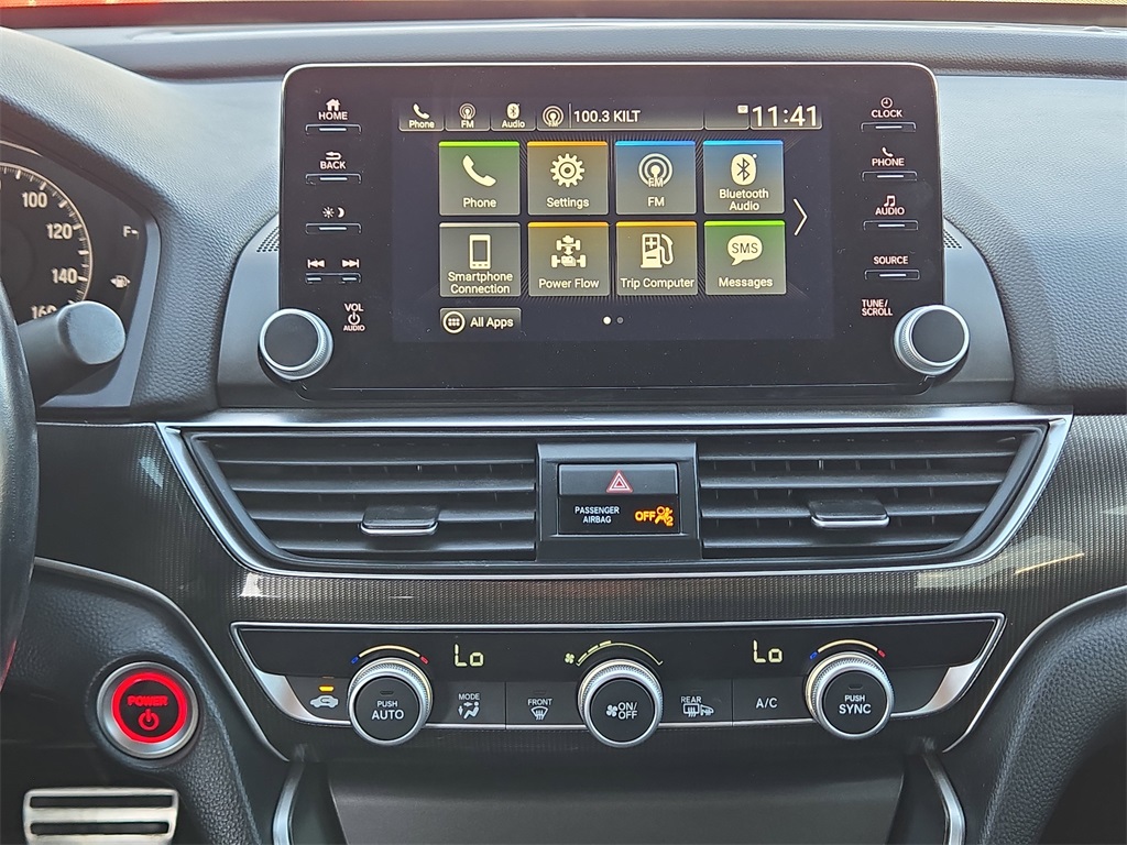 2022 Honda Accord Hybrid Sport Blue at Durrett Motor Company