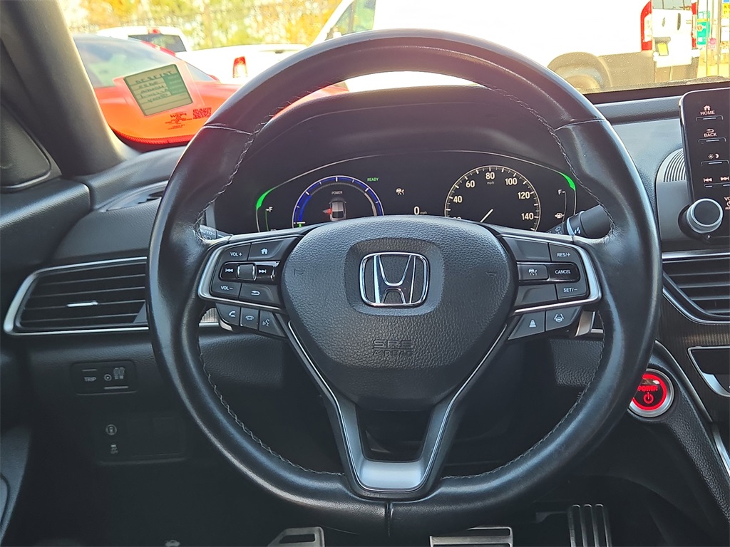 2022 Honda Accord Hybrid Sport Blue at Durrett Motor Company