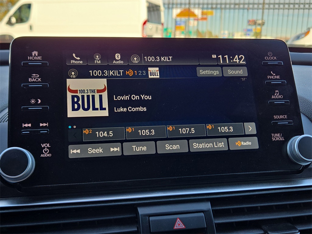 2022 Honda Accord Hybrid Sport Blue at Durrett Motor Company