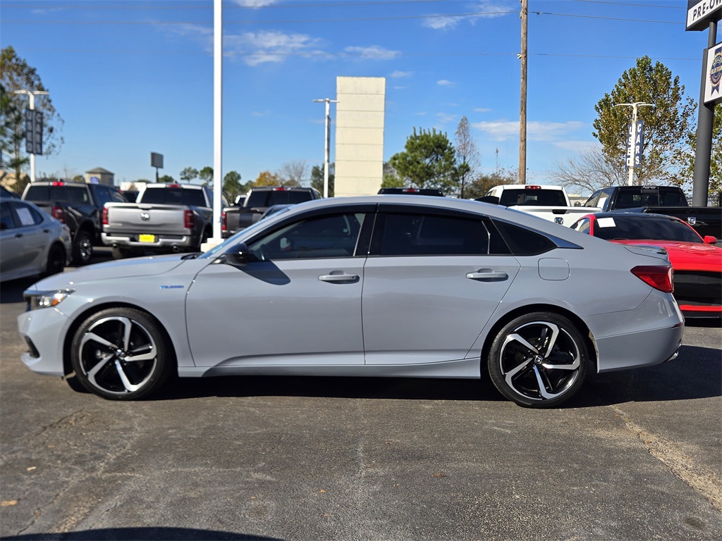 2022 Honda Accord Hybrid Sport Blue at Durrett Motor Company