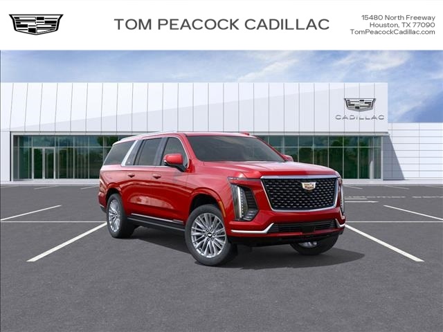 2025 Cadillac Escalade ESV Premium Red at Tom Peacock Cadillac