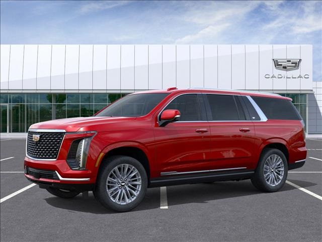 2025 Cadillac Escalade ESV Premium Red at Tom Peacock Cadillac
