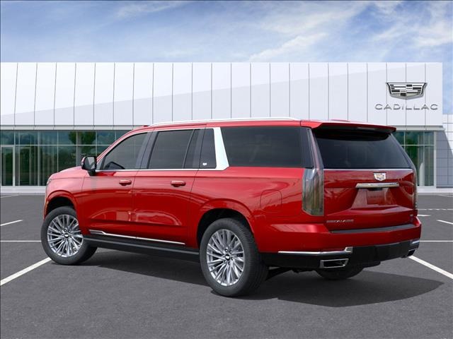 2025 Cadillac Escalade ESV Premium Red at Tom Peacock Cadillac
