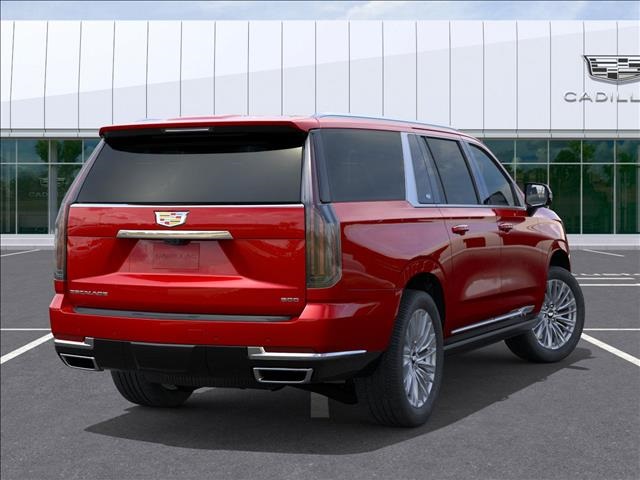 2025 Cadillac Escalade ESV Premium Red at Tom Peacock Cadillac