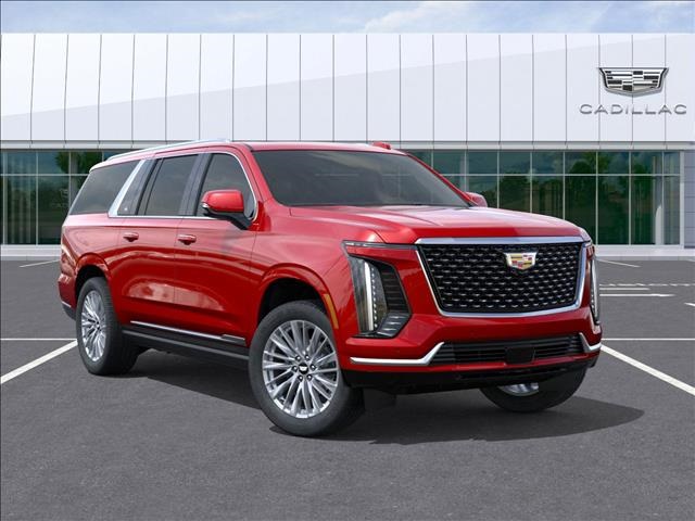 2025 Cadillac Escalade ESV Premium Red at Tom Peacock Cadillac