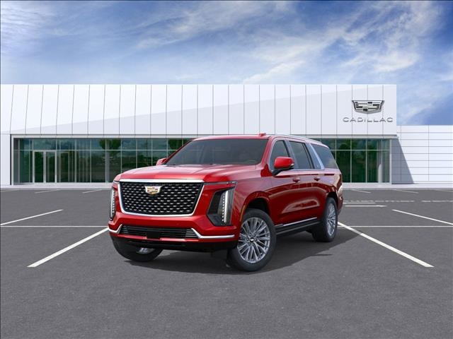 2025 Cadillac Escalade ESV Premium Red at Tom Peacock Cadillac