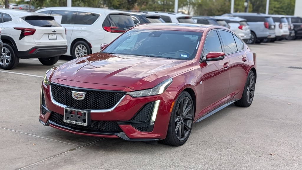 2023 Cadillac CT5 Sport Red at Tom Peacock Cadillac