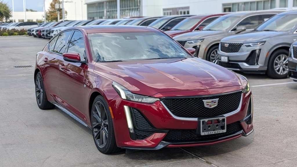 2023 Cadillac CT5 Sport Red at Tom Peacock Cadillac