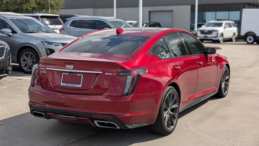 2023 Cadillac CT5 Sport Red at Tom Peacock Cadillac